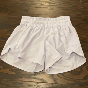 Lululemon Light Purple Shorts